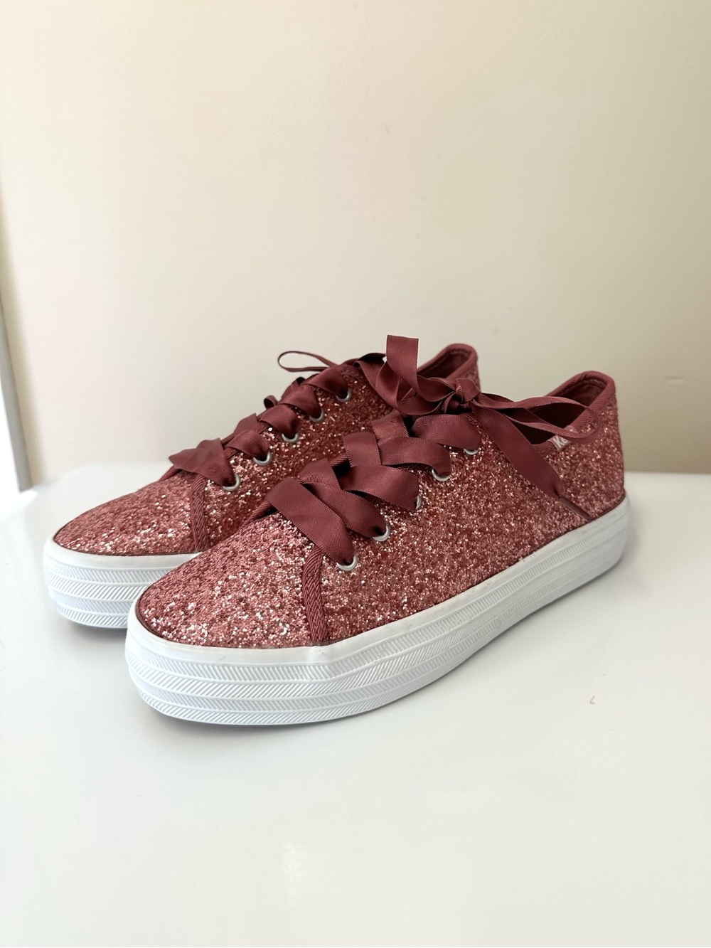 NWOT Ked’s Kids Triple Up Glitter Celebrations